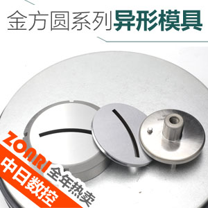 金(jīn)方圓(yuán)系列(liè)異(yì)形模具(jù)